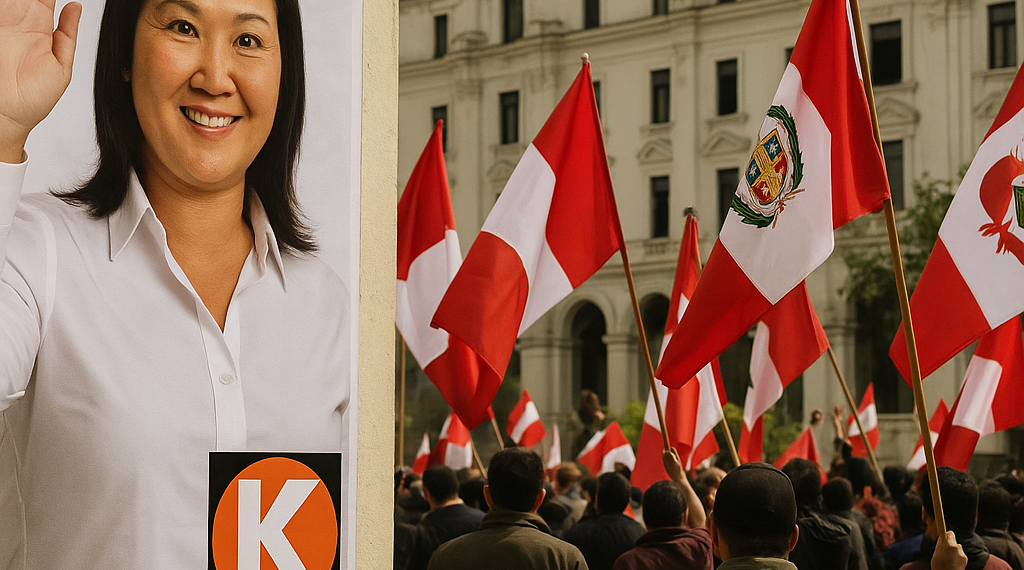 Keiko Fujimori, al borde de la presidencia de Perú; Roberto Sánchez convoca protestas