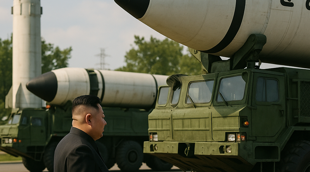 El dictador Kim Jong-un, a bordo del destructor Kang Kon, exigió acelerar el desarrollo de armas nucleares para su Armada