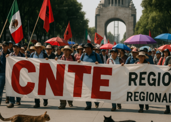 La CNTE está movilizada en CDMX e interior desde hace dos semanas