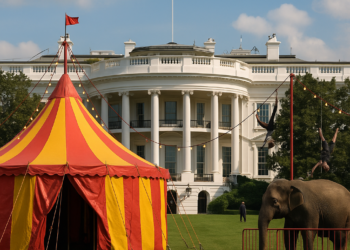 La Casa Blanca como circo romano