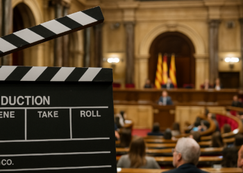 El ministro de Cultura, Ernest Urtasun, a la salida del Congreso de los Diputados, este jueves.