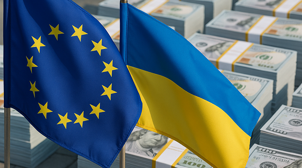 La UE transfiere el primer tramo del préstamo a Ucrania, 3.200 millones de euros