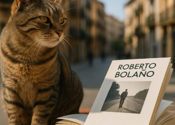 El escritor Roberto Bolaño, en Barcelona en 1997.