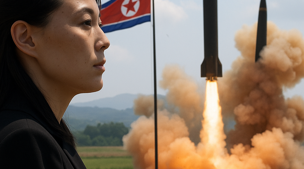 La hermana del dictador Kim Jong-un advirtió que el programa nuclear de Corea del Norte “es innegociable”