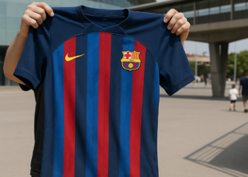 La nueva equipación del Barça, el 1 de julio: detalles dorados, pantalones azules, tres tonos de rojo y azul...