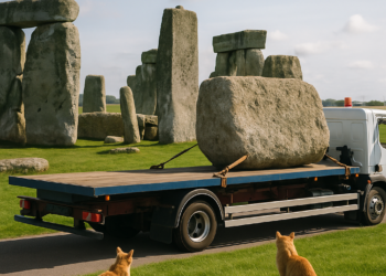 La piedra del altar de Stonehenge recorrió 700 km mediante la acción humana