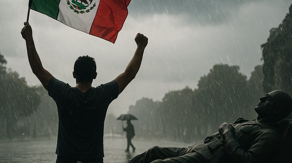 La tormenta, la fiesta y los muertos