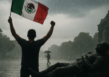 La tormenta, la fiesta y los muertos