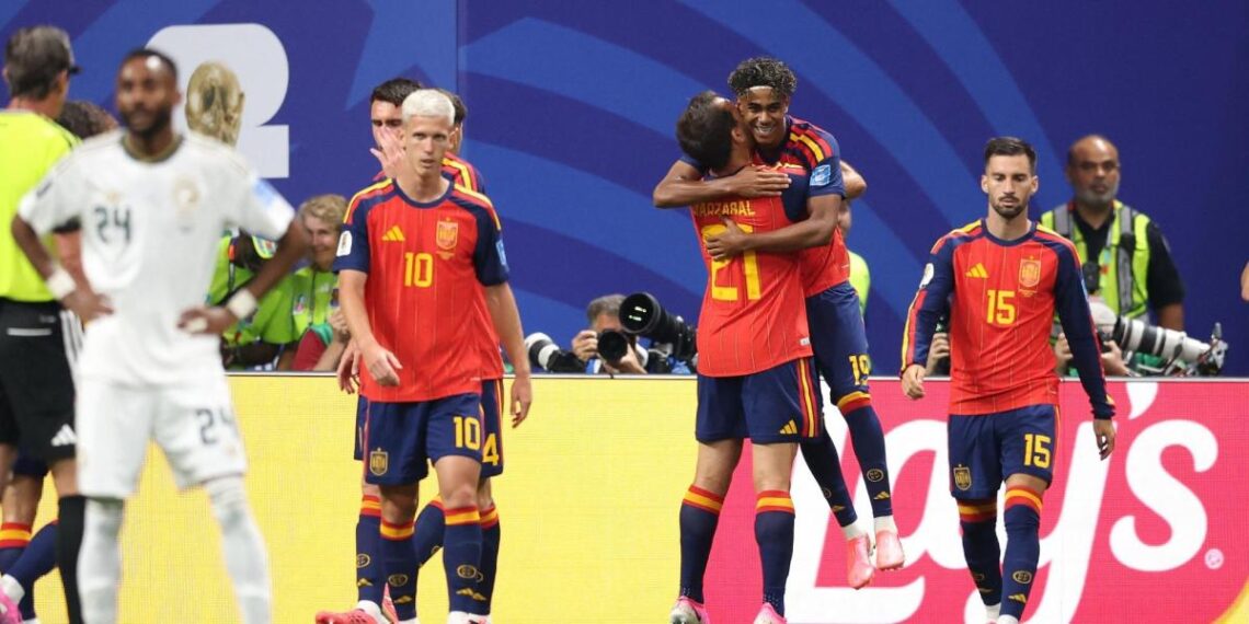 Lamine Yamal aliviana a España