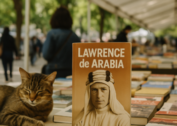 Asistentes a la feria del libro de Madrid.