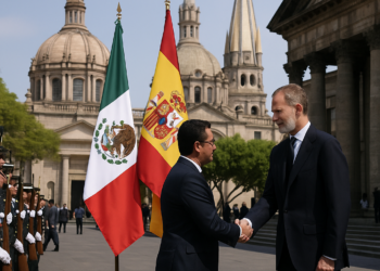 Recibe Lemus al Rey de España en Guadalajara