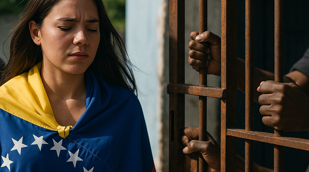 Excarcelan a Aranza, de 20 años, una de las víctimas del método nazi aplicado por el chavismo contra militares rebeldes
