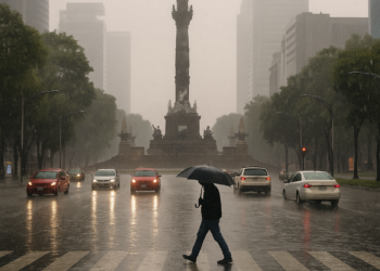Golpean lluvias a CDMX