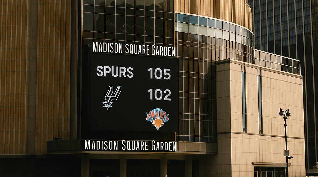 Los Spurs silencian el MSG tras imponerse a los Knicks