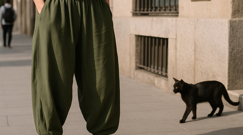 Por qué los pantalones bombachos son mucho más que una simple tendencia de moda