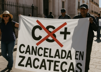 Persiguen maestros a CSP;  cancelan gira en Zacatecas
