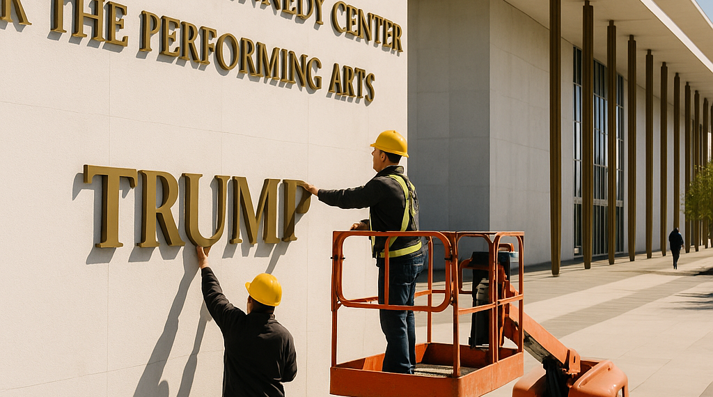 Juez rechaza recurso para frenar retiro del nombre "Trump" del Kennedy Center