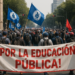 Protesta CNTE en Segob y Av. Universidad