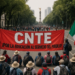 Protesta CNTE en Segob y Paseo de la Reforma