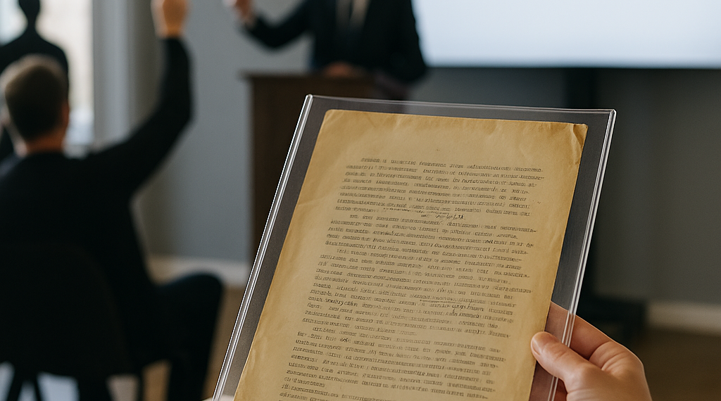 Rare Manuscript of AA ‘Big Book’ Estimated at $2 M. Heads to Auction