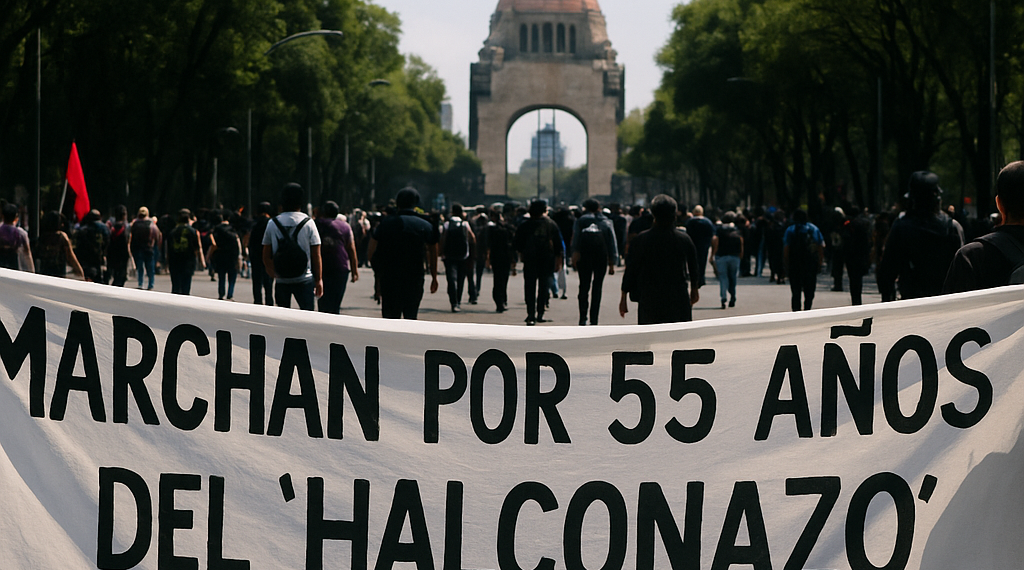 Marchan por 55 años del 'Halconazo'