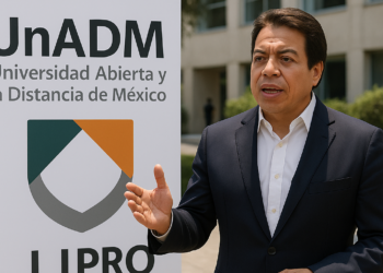 Anuncia Mario Delgado registro para la UnADM desde el 20 de julio; ofrecerá 20 mil espacios para Educación Superior
