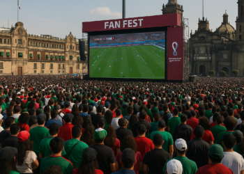 Reportan más de 200 mil asistentes al Fan Fest del Zócalo