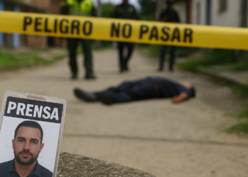 Asesinan a un periodista en Colombia, el segundo en un mes