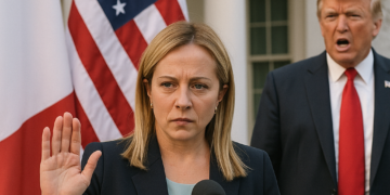 Meloni, indignada con Trump por "inventarse" que le suplicó "sacarse una foto con él" en el G7