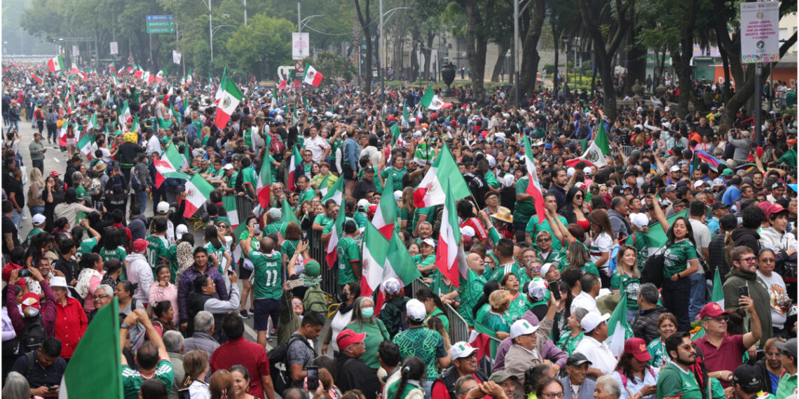 Así vive México el inicio del Mundial: día sin colegios, teletrabajo... y siete manifestaciones convocadas