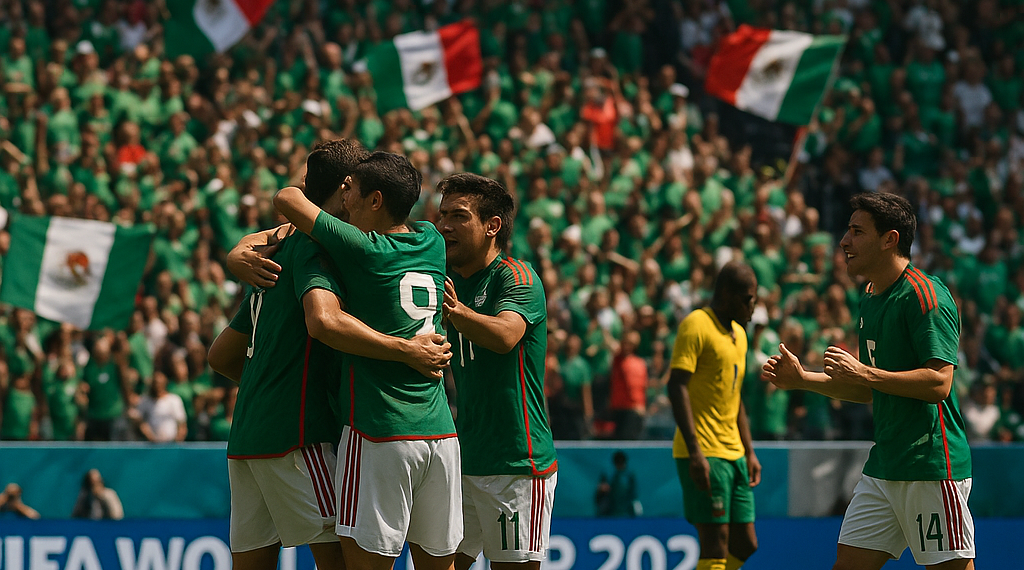 México arranca el Mundial 2026 con triunfo 2-0 ante Sudáfrica