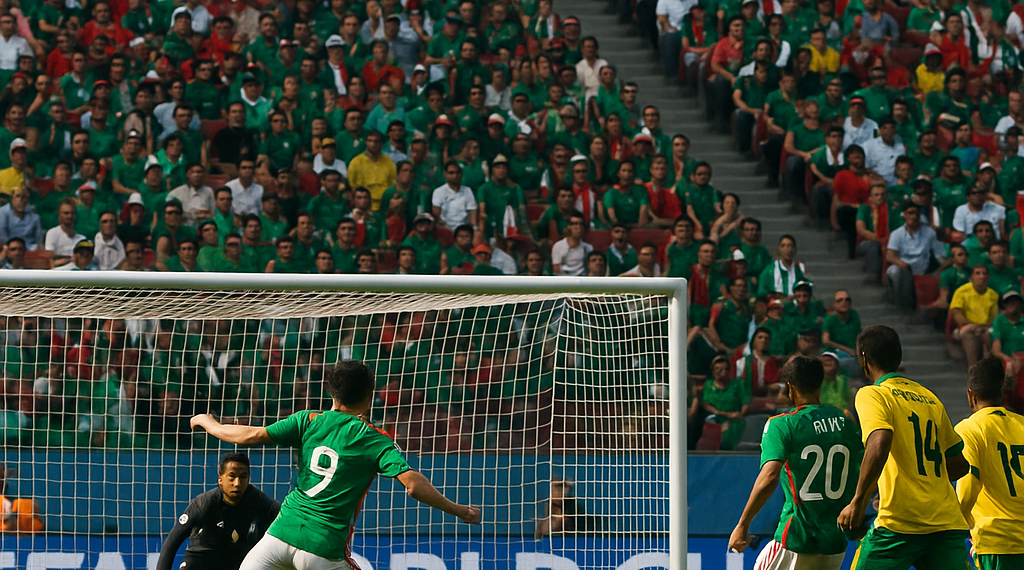 Derrota México a Sudáfrica en la inauguración del Mundial