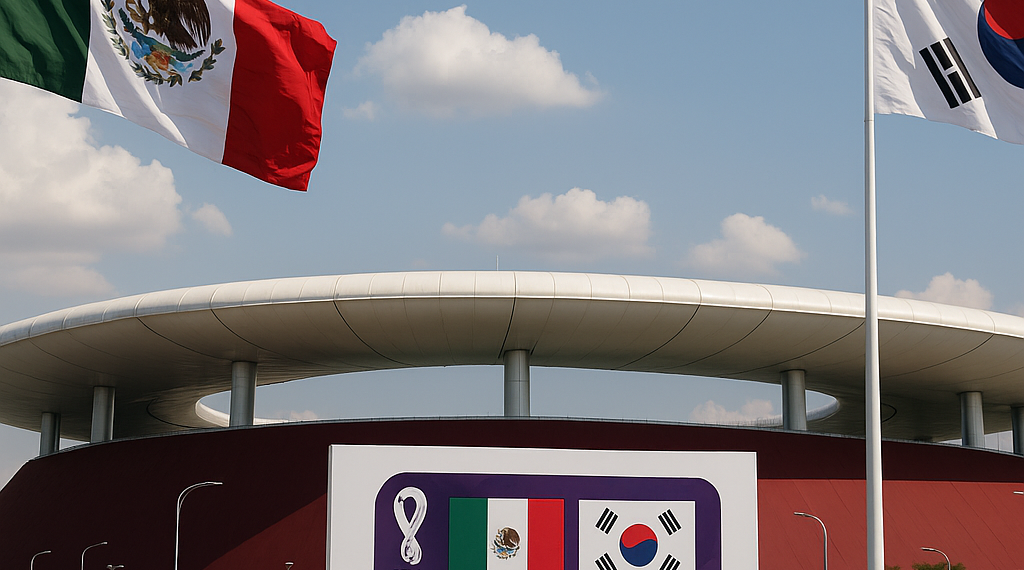 México y Corea tatuaron primer juego mundialista de Guadalajara