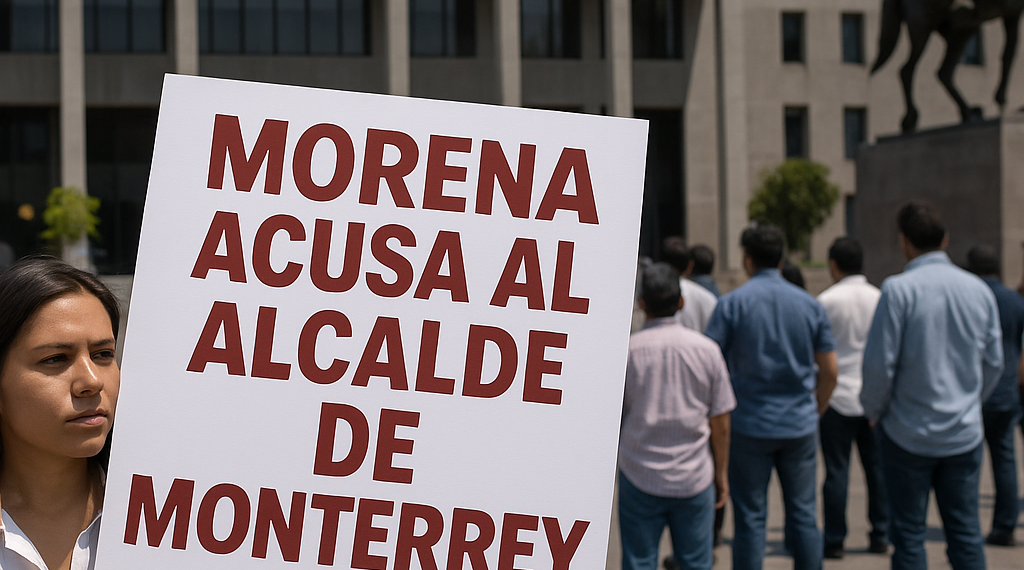 Denuncia Morena a Alcalde de Monterrey ante FGR