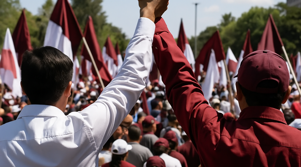 Morena: a campaña con su coalición unida