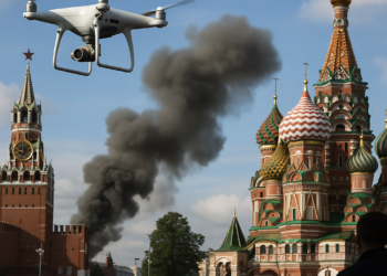 Moscú sufre un ataque ucraniano con drones a "gran escala"