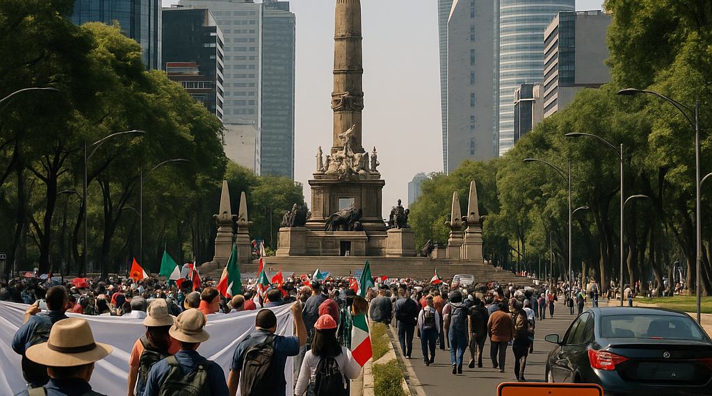 Marchas hoy 20 de junio en CDMX: rutas, horarios y movilizaciones previstas