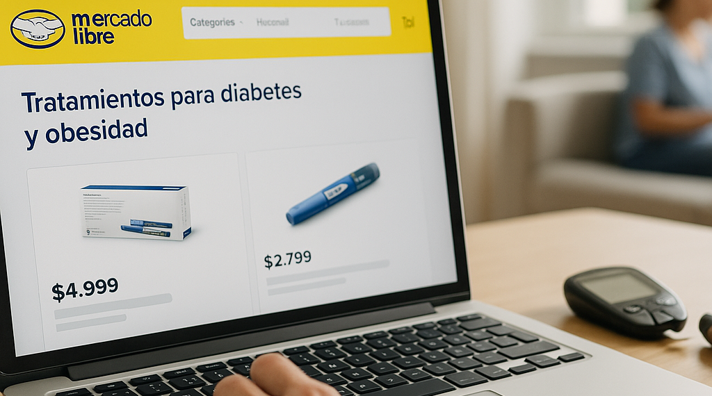 Novo Nordisk abre tienda en Mercado Libre para vender tratamientos de diabetes y obesidad en México