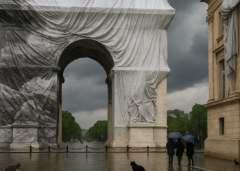 Christo-Inspired Artwork By French Artist JR Delayed Because of Storm