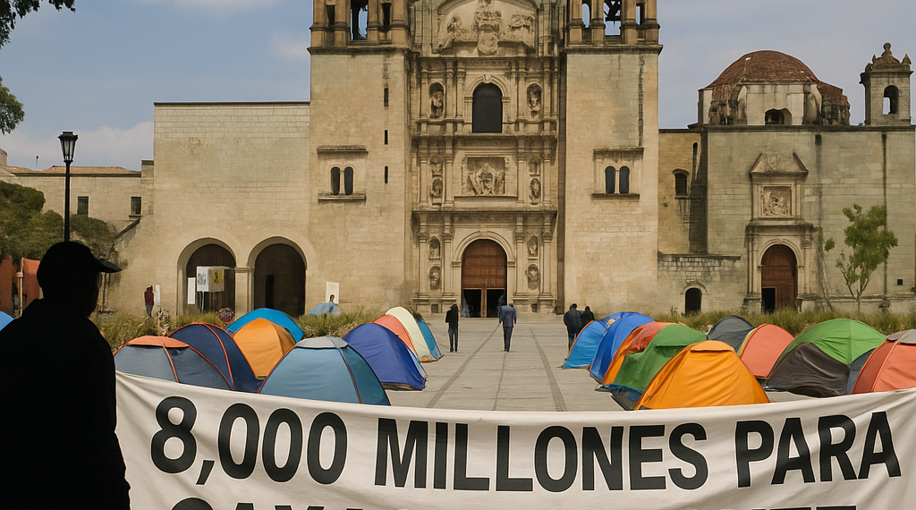 800 mdp a Oaxaca no son para la CNTE.- Sheinbaum