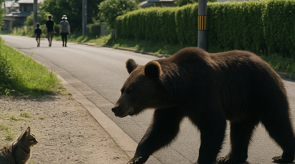Caza al oso "extremadamente inteligente" que hirió a cuatro personas en Japón y abrió una ventana para fugarse cuando estaban a punto de atraparlo