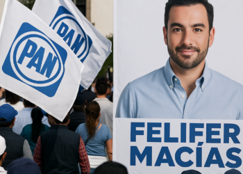 PAN aventaja en Querétaro, Felifer Macías encabeza a los blanquiazules