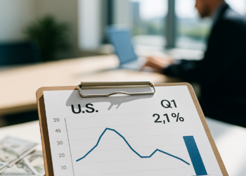 PIB de EU en el primer trimestre del 2026 es revisado al alza a 2.1%