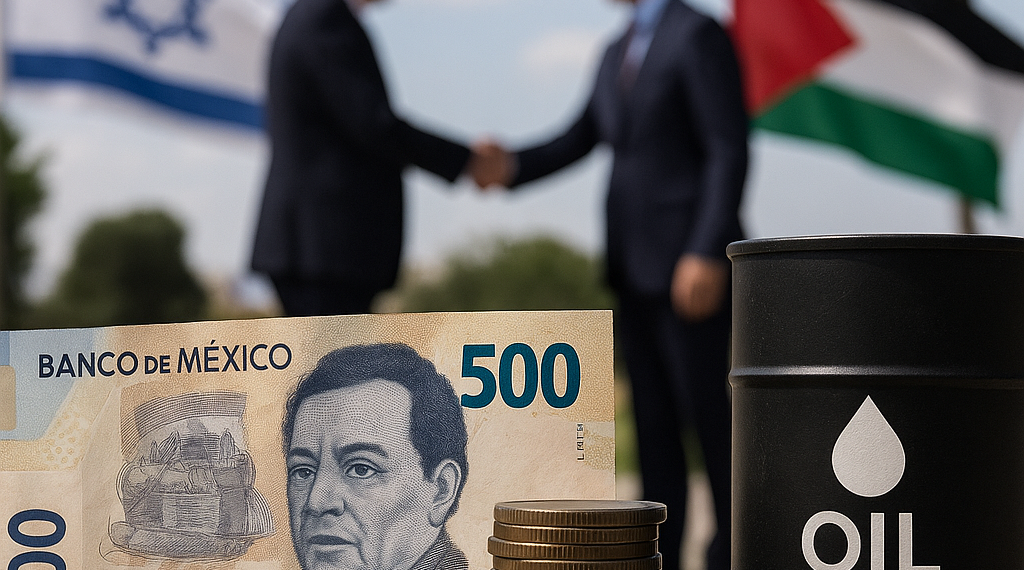 Acuerdo de paz fortalece al peso y provoca caída de los precios del petróleo