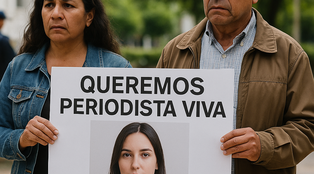 Claman padres a CSP en Veracruz: Queremos viva a periodista