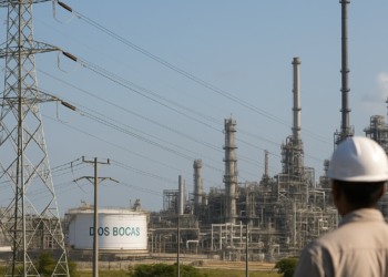Pemex reporta falla eléctrica en la refinería de Dos Bocas