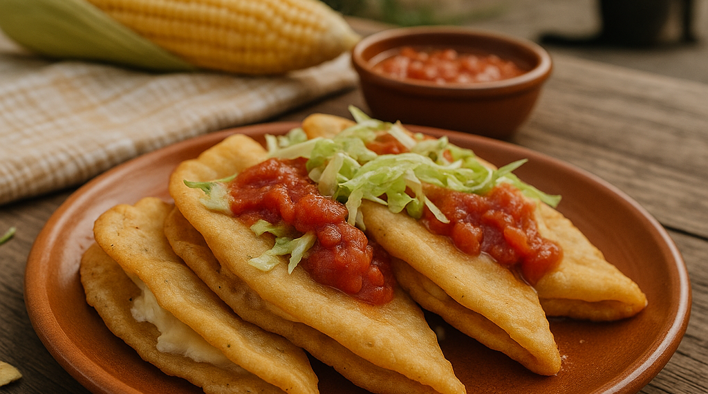 Peneques: Qué son y cómo preparar este antojito de maíz, queso y caldillo de jitomate