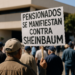 Protestan pensionados ante Sheinbaum en Tijuana