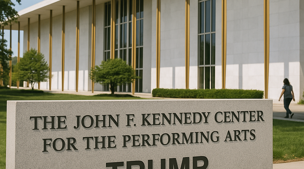Kennedy Center Staff Told To Remove Trump’s Name From Everything