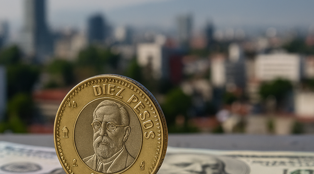 Peso avanza mientras sigue la tensión en Oriente Medio